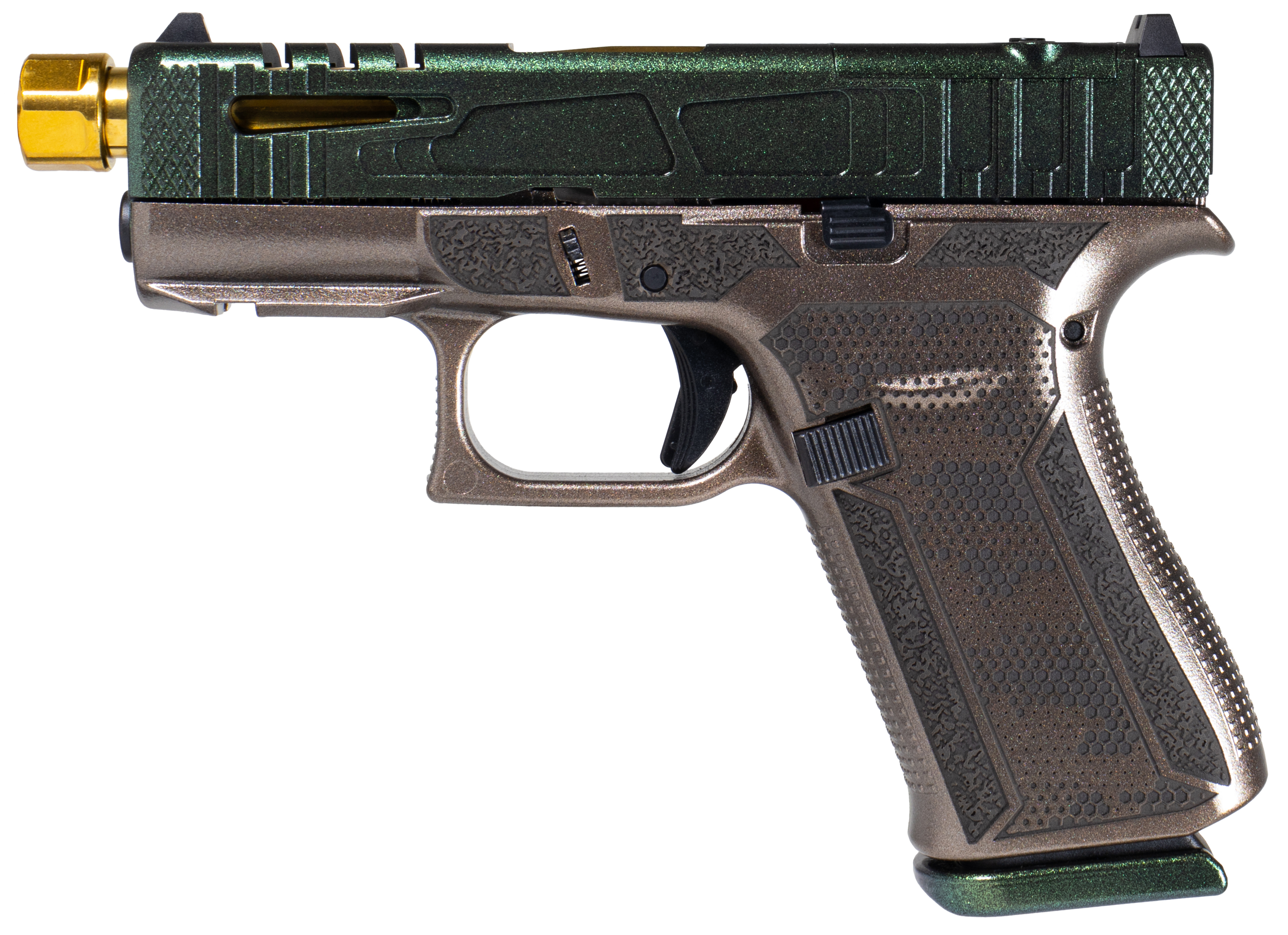 GLK SHARK COAST TACTICAL 43X CYPRESS RAPTOR GOLD - Pistols